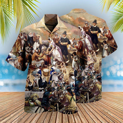 Thanksgiving The First - Hawaiian Shirt 