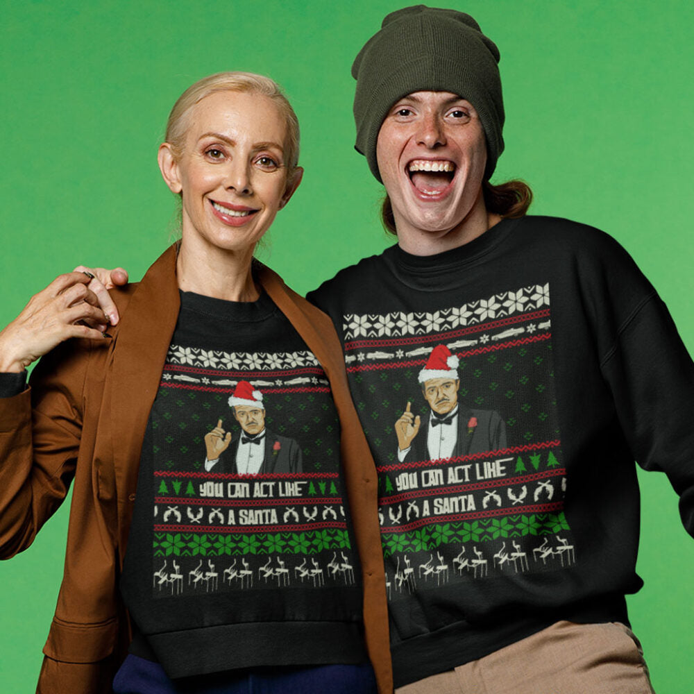 The Godfather Ugly Sweater - Funny Ugly Christmas Sweater