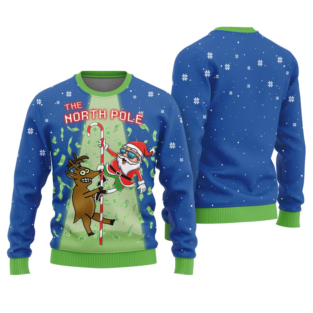 The North Pole Ugly Christmas Sweater