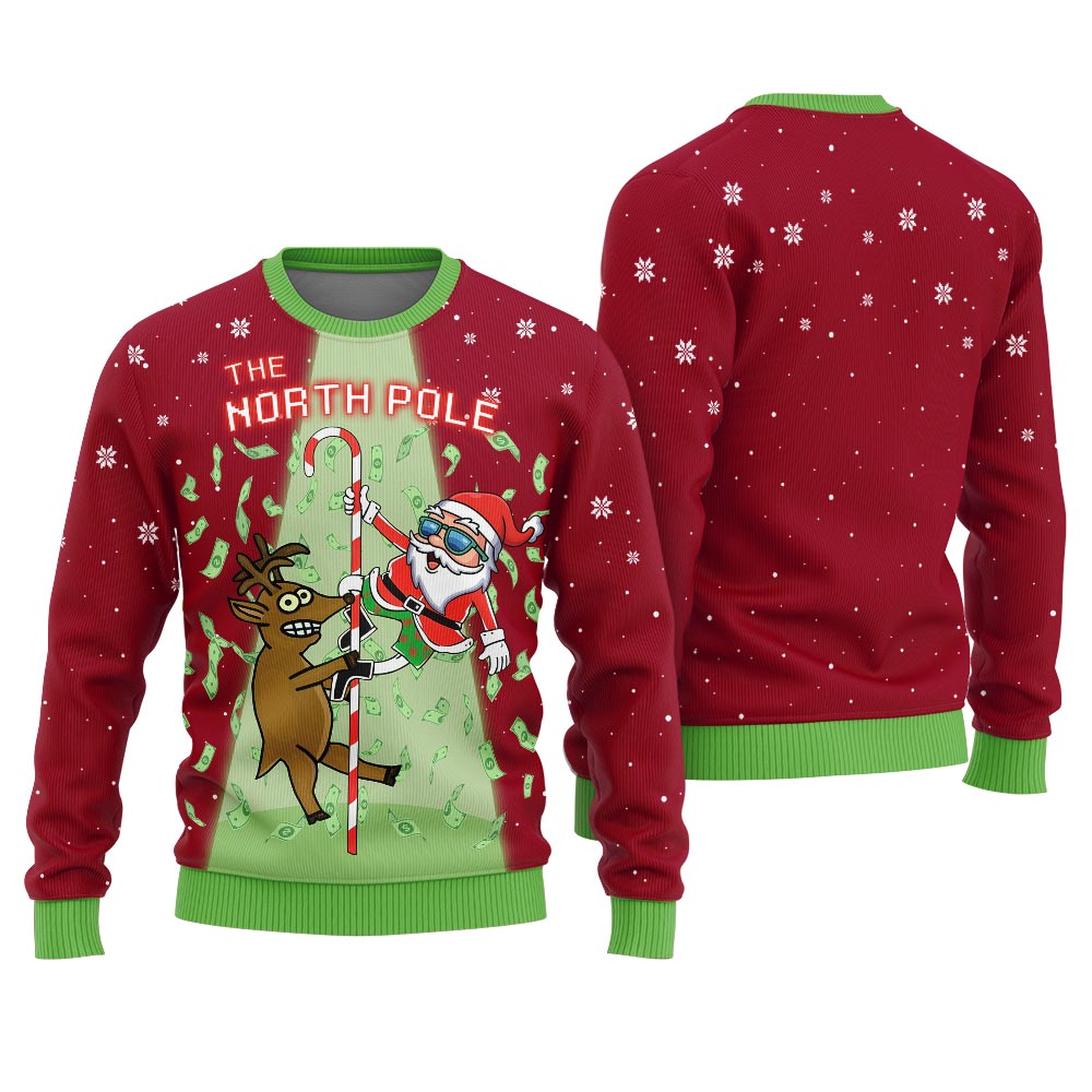 The North Pole Ugly Christmas Sweater