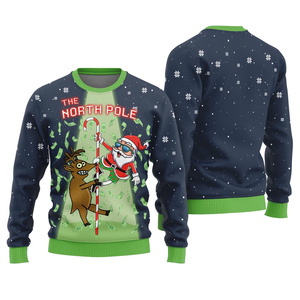 The North Pole Ugly Christmas Sweater