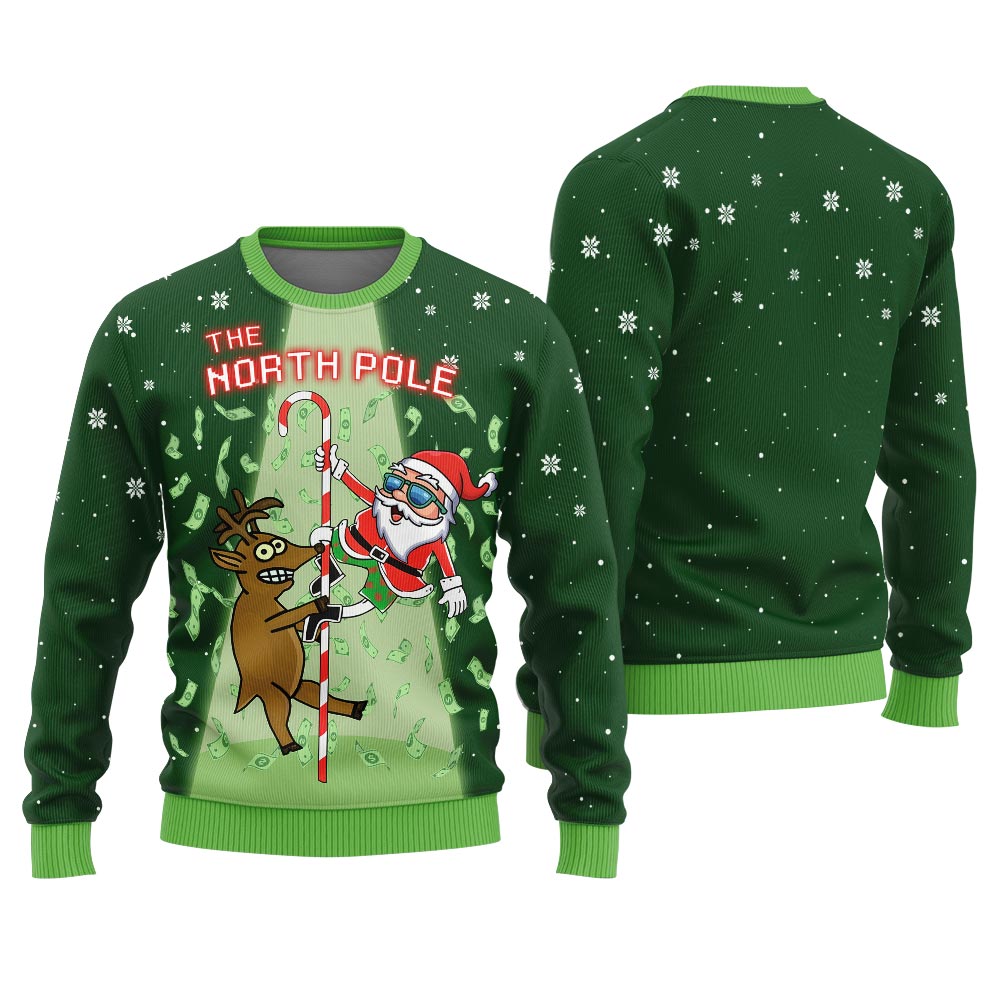 The North Pole Ugly Christmas Sweater