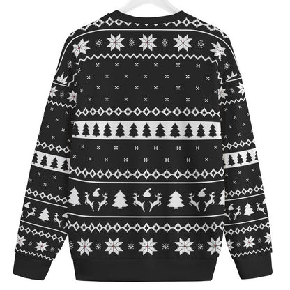 The Vegans Eat My Nose Snowman Men's Big And Tall Christmas Sweater