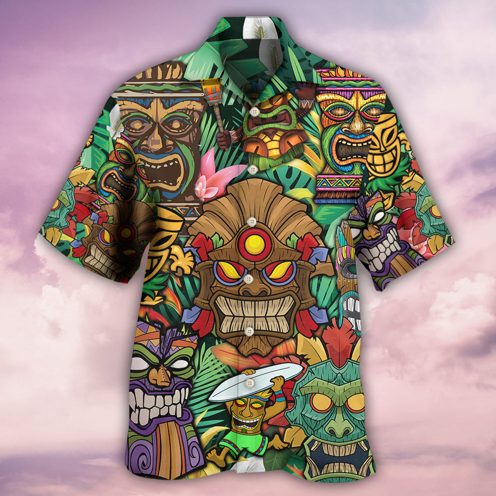 Tiki With Tropical Style - Hawaiian Shirt 