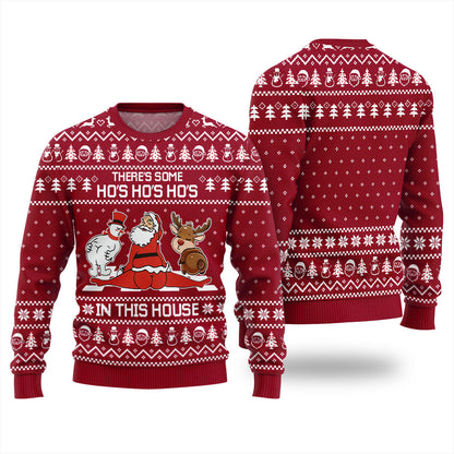 There Some Ho Ho Ho in This House Naughty Xmas Sweater