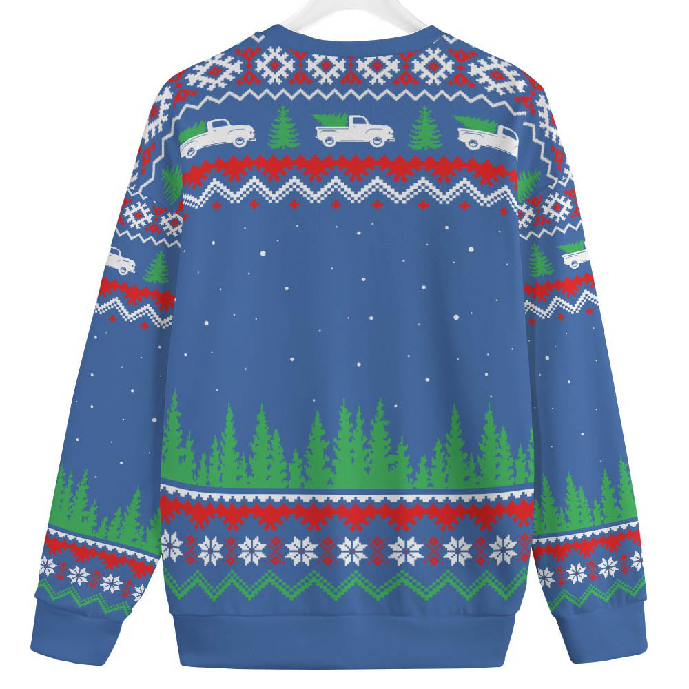 Thick And Sprucey Christmas Tree Women's Plus Size Ugly Christmas Sweater
