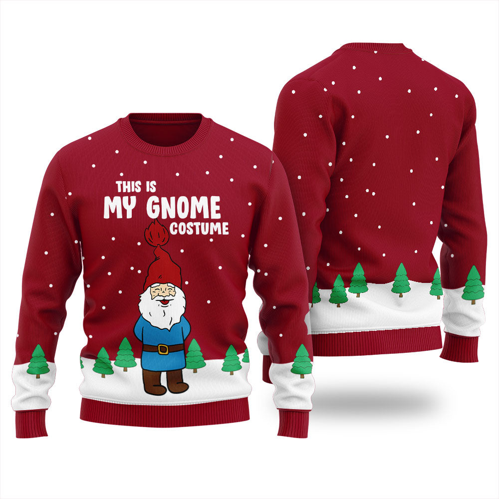 This is My Gnome Costume Christmas Sweater Men