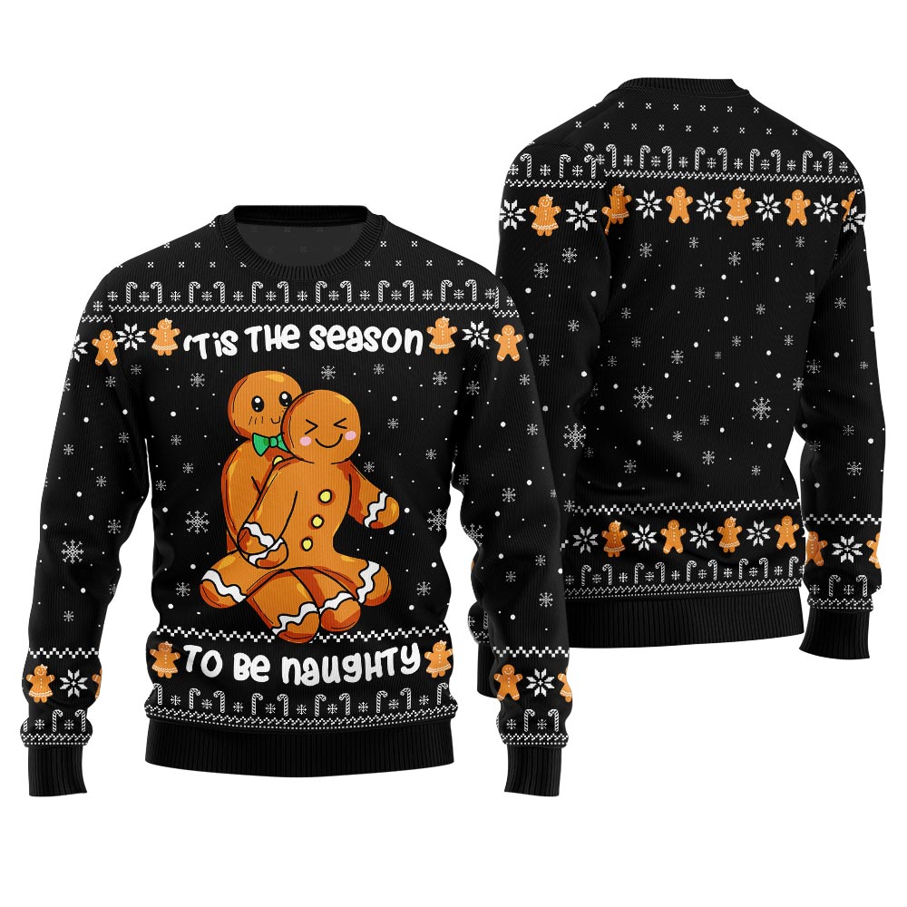 Tis The Season To Be Naughty Christmas Sweater