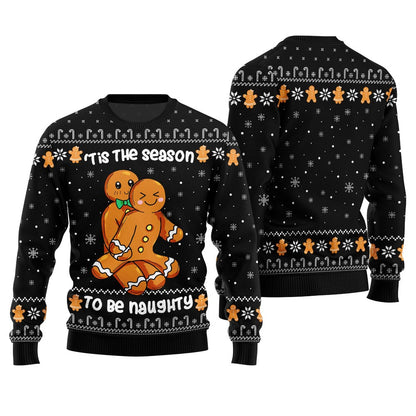 Tis The Season To Be Naughty Christmas Sweater