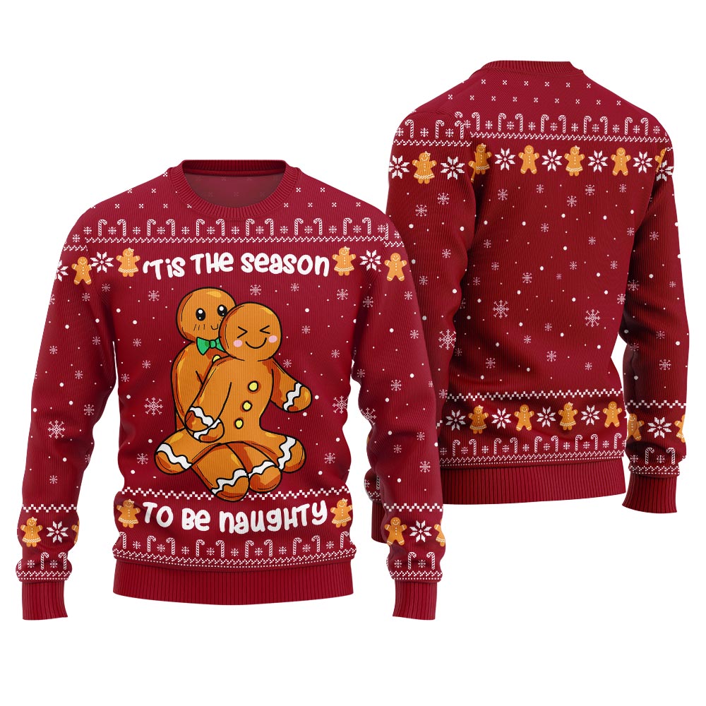 Tis The Season To Be Naughty Christmas Sweater