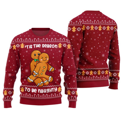 Tis The Season To Be Naughty Christmas Sweater