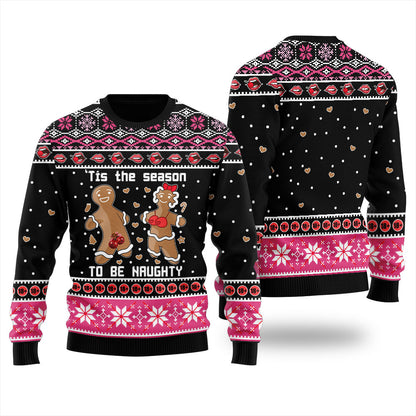 Tis The Season To Be Naughty Dirty Cookies Women's Ugly Sweater