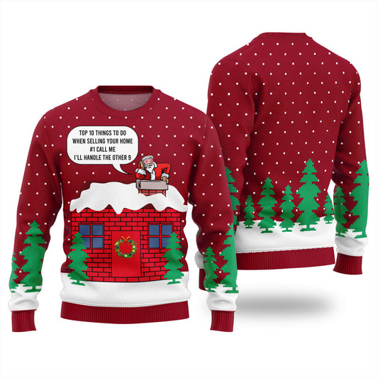 Top 10 Things To Do When Selling Your Home Ugly Christmas Sweater