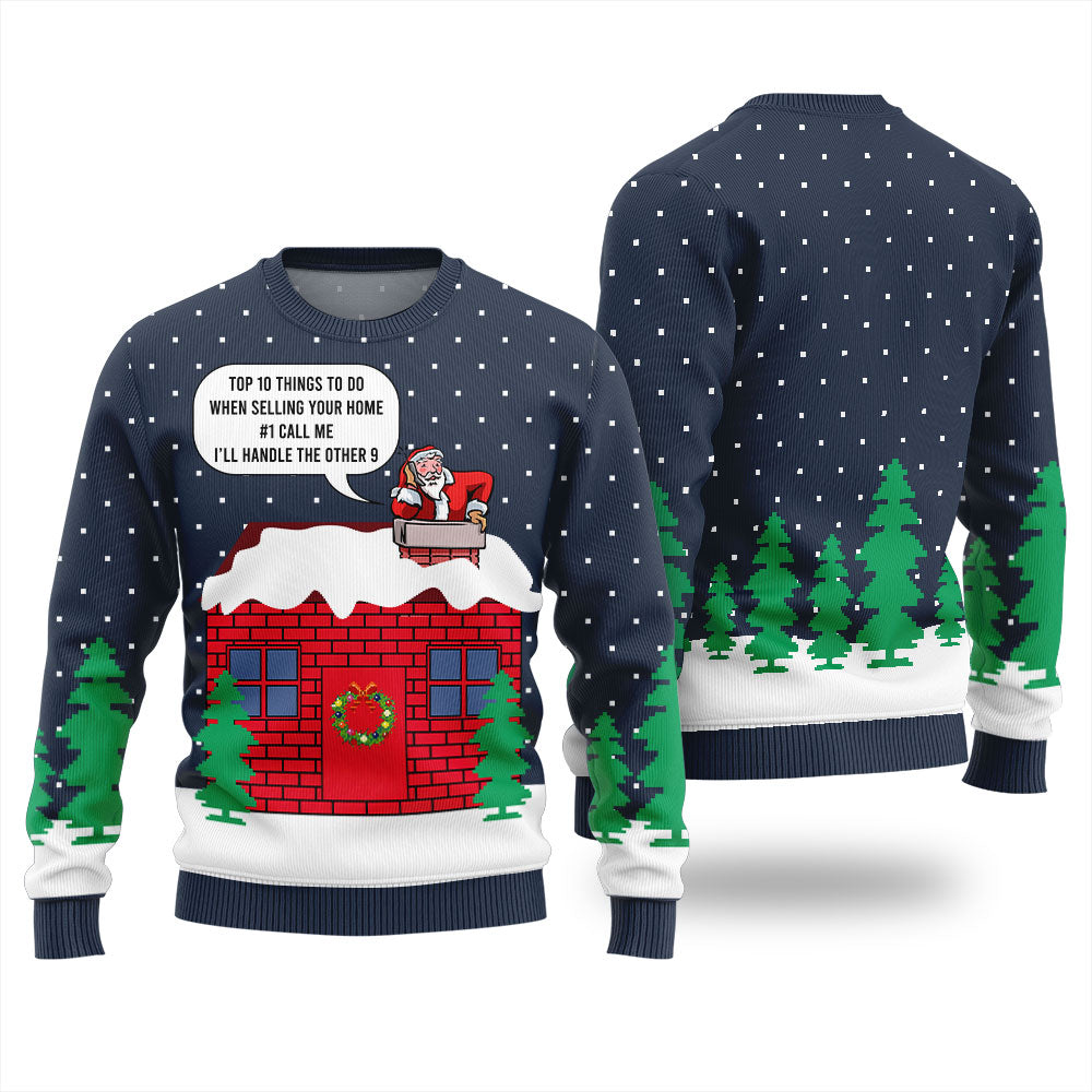 Top 10 Things To Do When Selling Your Home Ugly Christmas Sweater