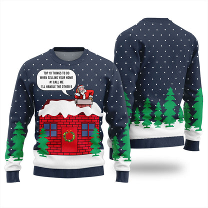 Top 10 Things To Do When Selling Your Home Ugly Christmas Sweater