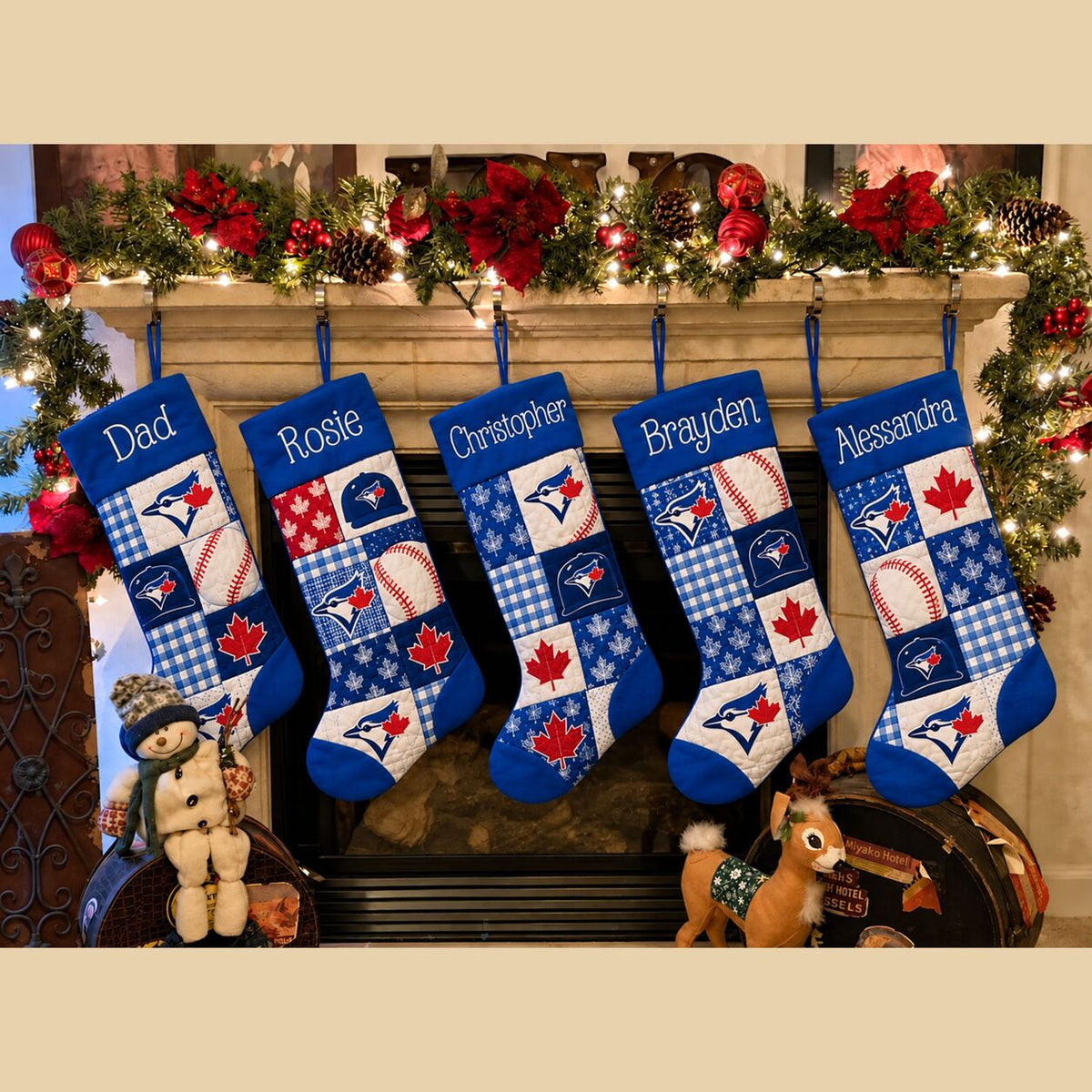 Alfombra personalizada de bienvenida premium de equipo de la MLB – Felpudo de béisbol personalizado