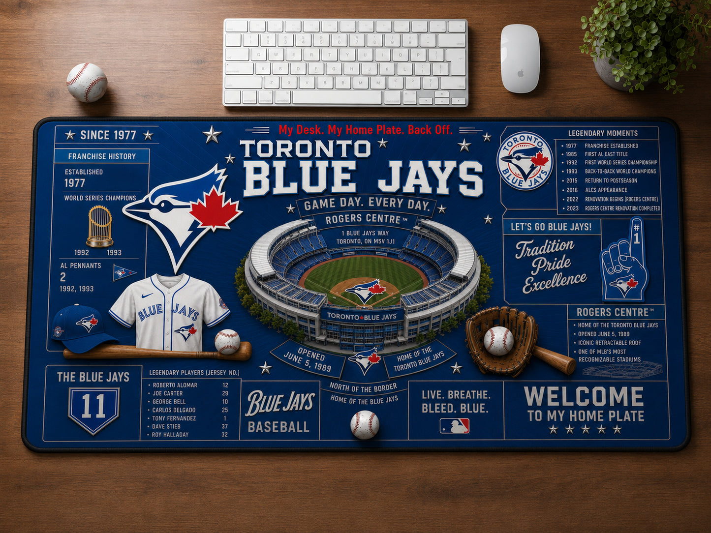All Baseball Franchise History Stadiums Masterplan Desk Mat Mouse Pad Plus Size - 5to9vibe