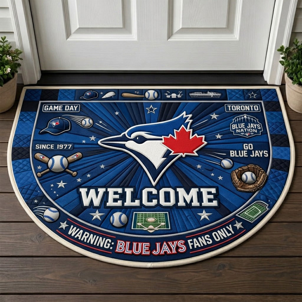Baseball All Teams Custom Premium Welcome Mat – Personalized Baseball Doormat