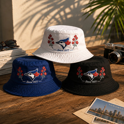 All Teams Embroidery Bucket Hat Baseball  Embroidery Bucket Hat With Logo and Flower Custom- 5to9vibe