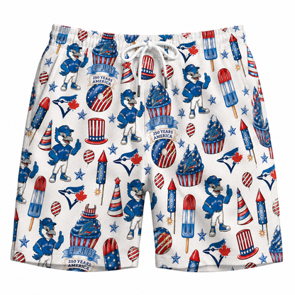 PP Baseball Team 4th July 250 Years Anniversary America Premium Unisex Hawaiian Shirt For Men and Women