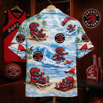 TR Basketball Mascot Beach Viber Unisex Hawaiian Shirt For Men & Women