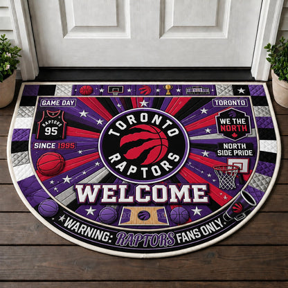 Basketball All Teams Custom Premium Welcome Mat – Personalized Baseball Doormat