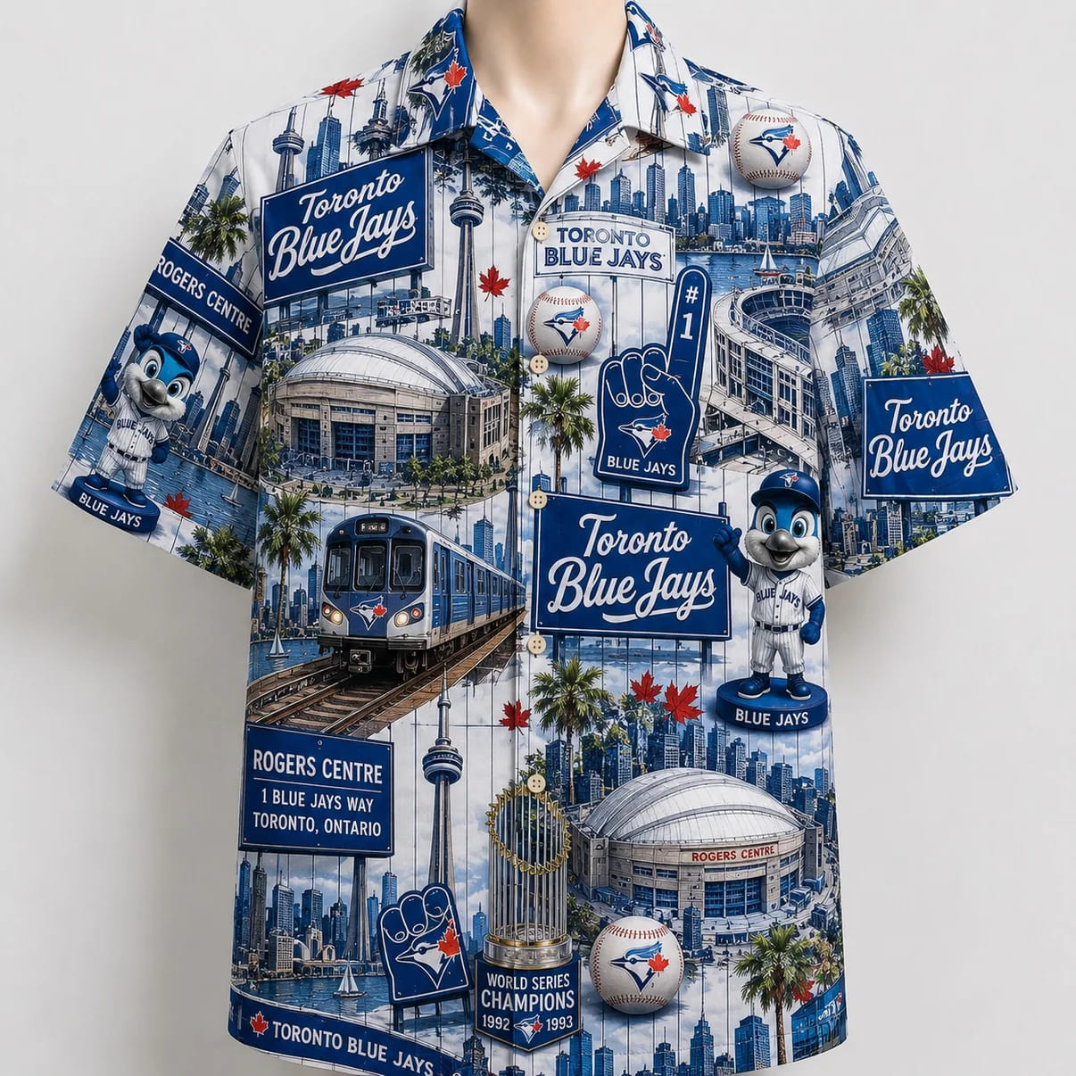 All Baseball Teams Iconic 2 Moments Aloha Shirt for Baseball Fans Button-Up Unisex Hawaiian Shirt For Men and Women