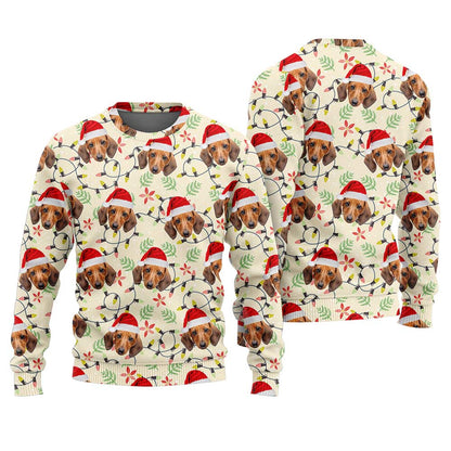 Tropical Custom Pet Ugly Christmas Sweater