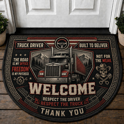 US Military Pride Quilted Print Premium Welcome Mat – Personalized Doormat