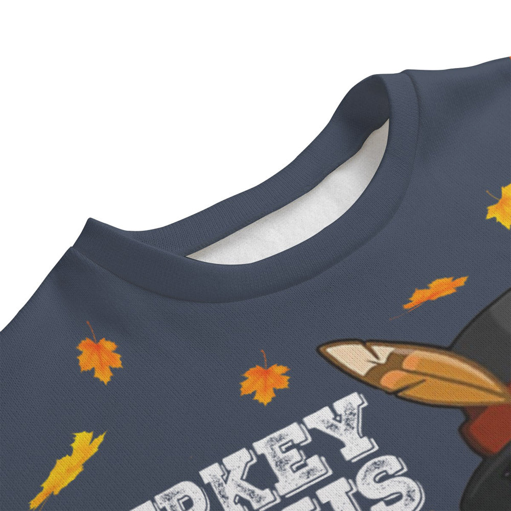 Turkey Dinosaur T-Rex Plus Size Thanksgiving Ugly Sweater