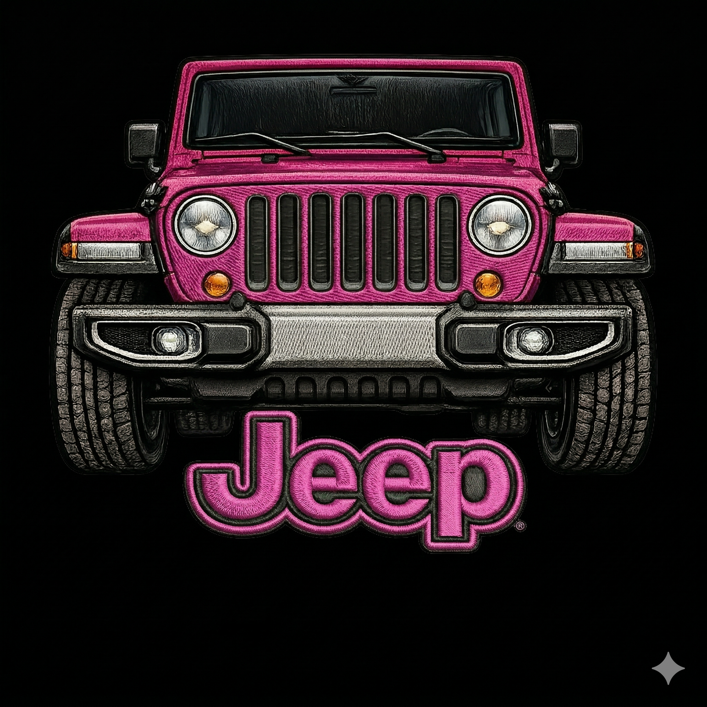 Sudadera prémium unisex Jeep bordada con cremallera de cuarto, suéter con cremallera de cuarto inspirado