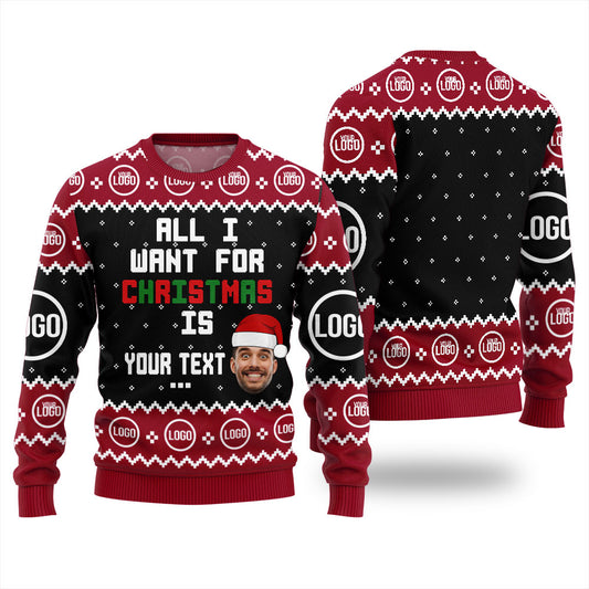 Ugly Christmas Sweater Custom For Women
