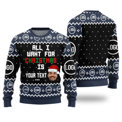 Ugly Christmas Sweater Custom For Women