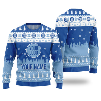 Ultimate Custom Logo Ugly Christmas Sweater