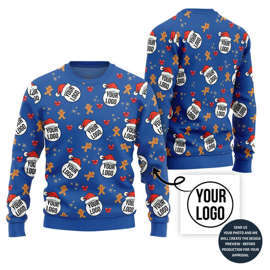 Unique All Over Print Custom Ugly Xmas Sweater For Company