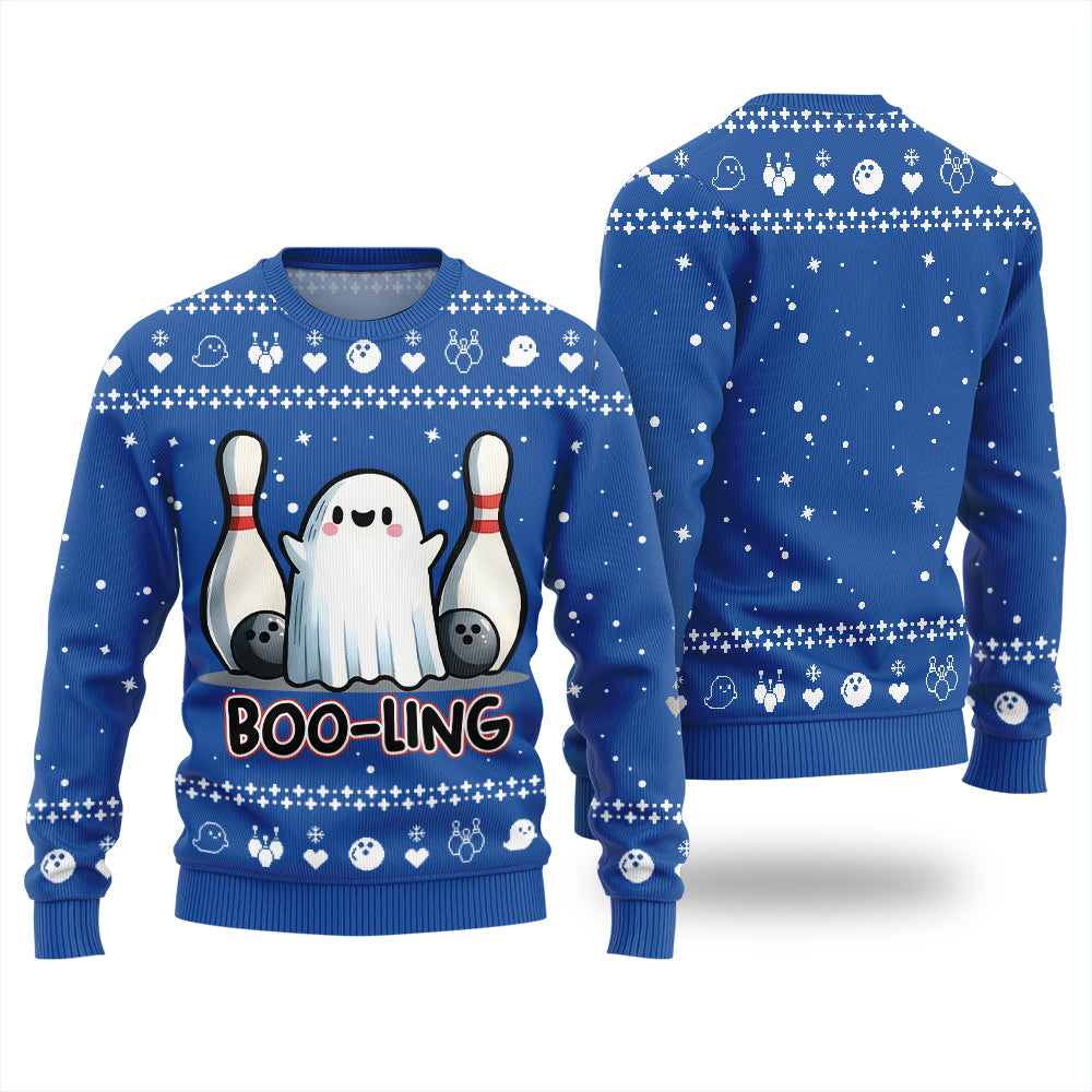 Unique Bowling Halloween Ugly Christmas Sweater