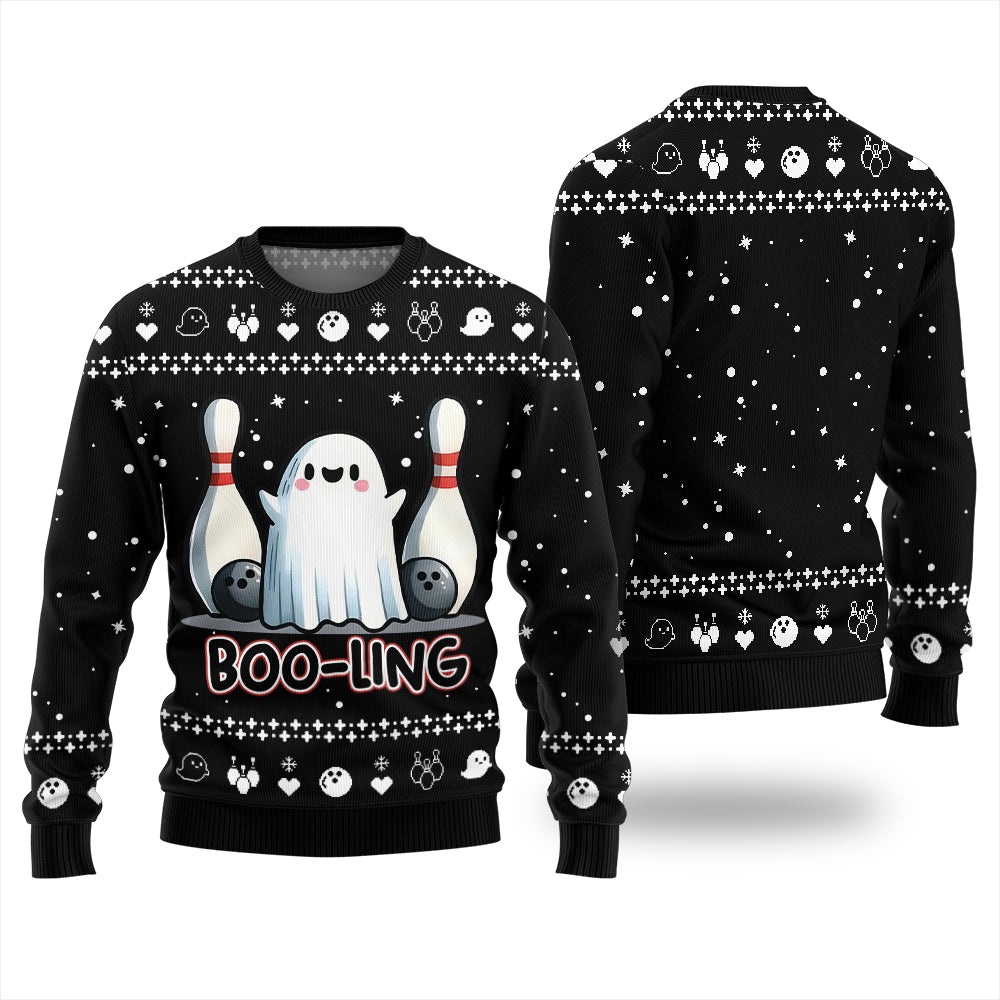 Unique Bowling Halloween Ugly Christmas Sweater