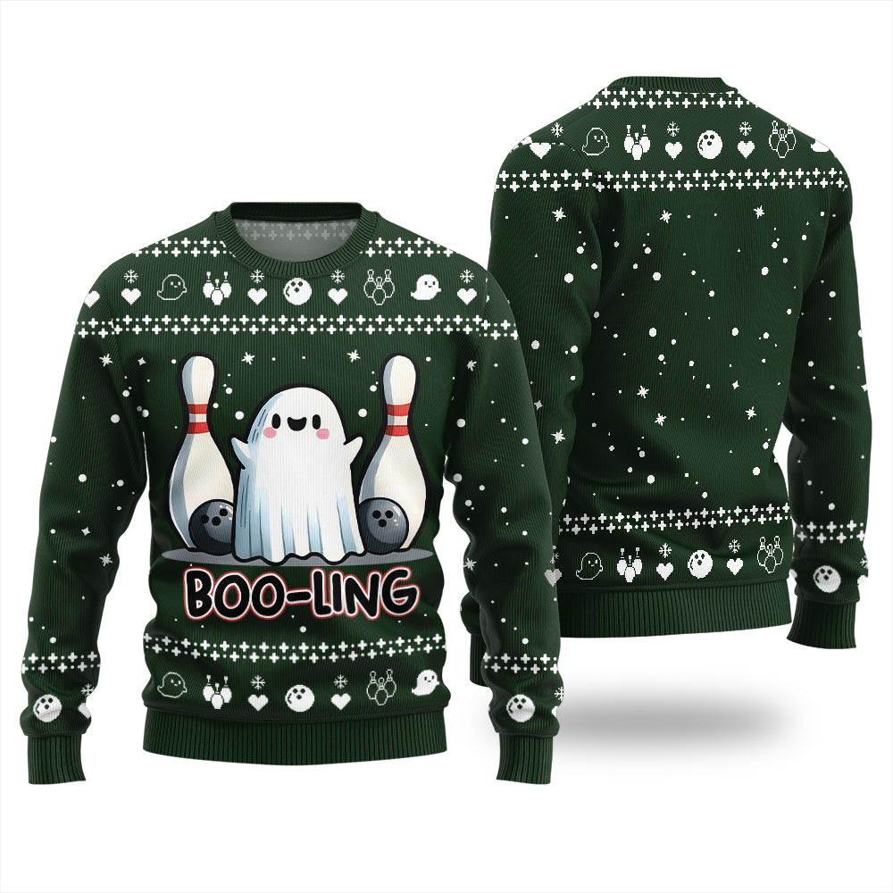 Unique Bowling Halloween Ugly Christmas Sweater