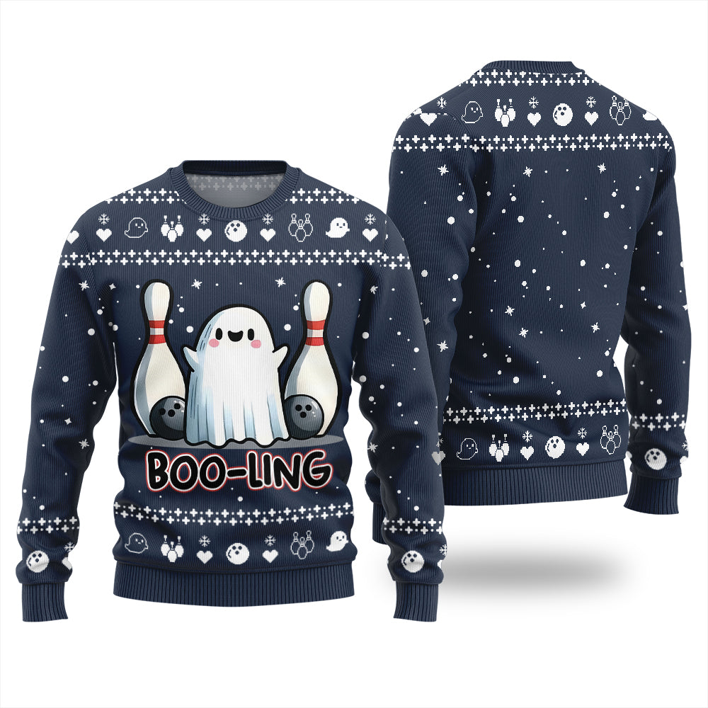 Unique Bowling Halloween Ugly Christmas Sweater