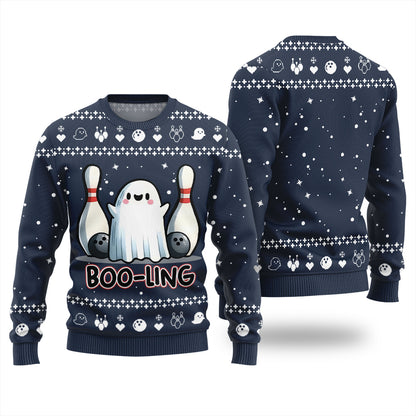 Unique Bowling Halloween Ugly Christmas Sweater