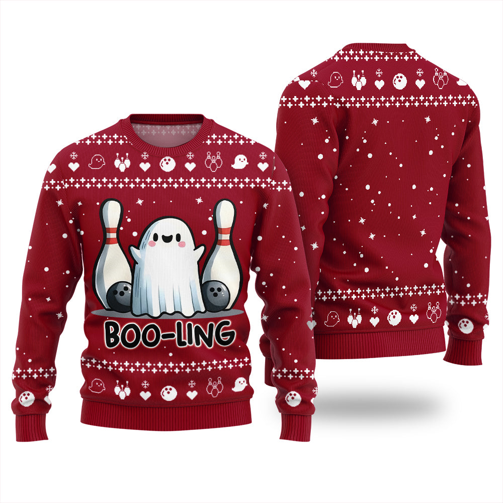 Unique Bowling Halloween Ugly Christmas Sweater
