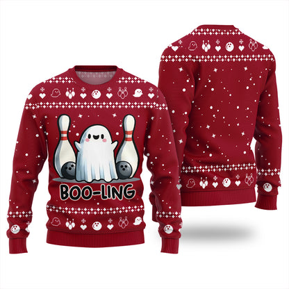 Unique Bowling Halloween Ugly Christmas Sweater