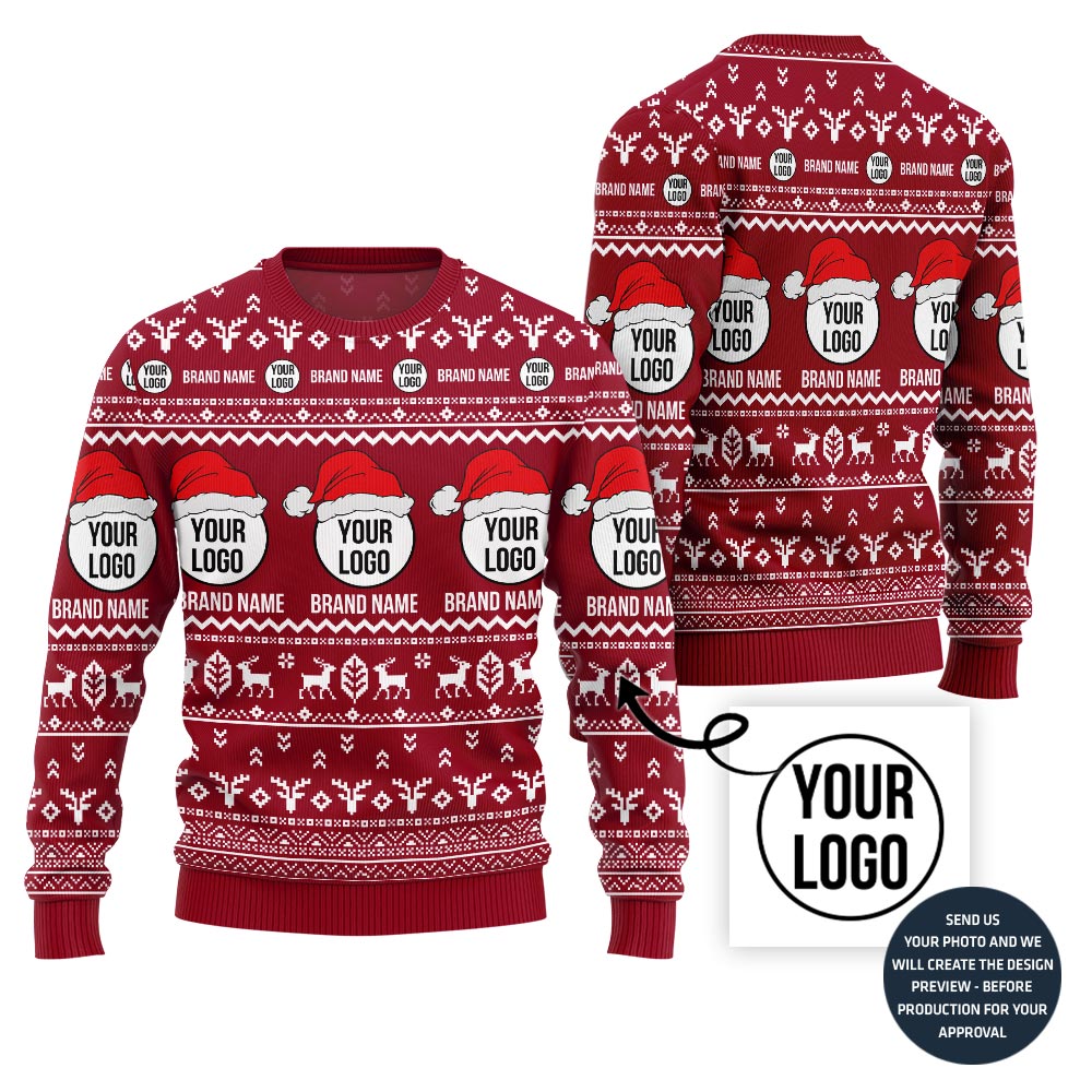 Unique Custom For Brand Holiday Sweater