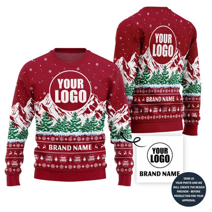 Unique Custom Logo And Brand Xmas Sweater For Bulk Order