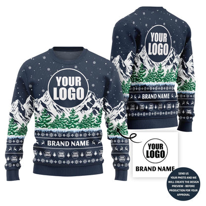 Unique Custom Logo And Brand Xmas Sweater For Bulk Order