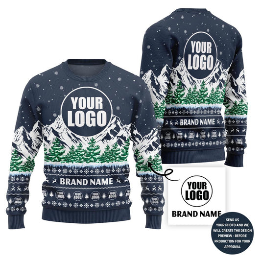 Unique Custom Logo And Brand Xmas Sweater For Bulk Order
