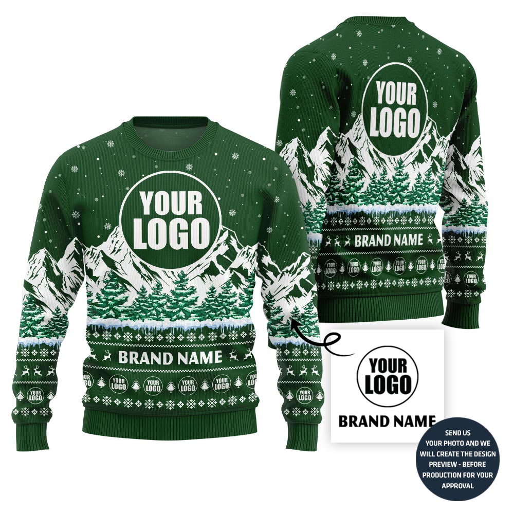 Unique Custom Logo And Brand Xmas Sweater For Bulk Order