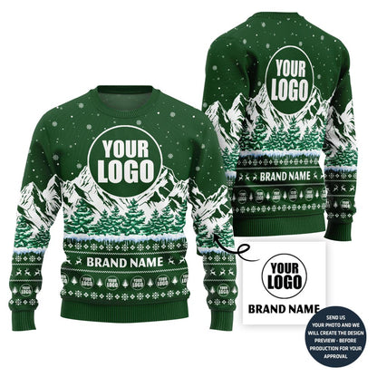Unique Custom Logo And Brand Xmas Sweater For Bulk Order