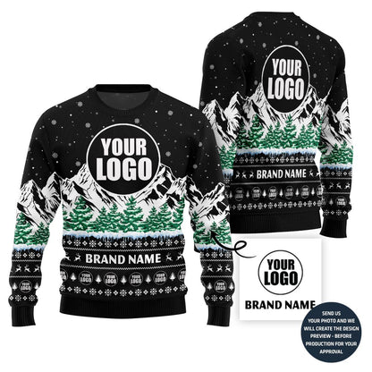 Unique Custom Logo And Brand Xmas Sweater For Bulk Order