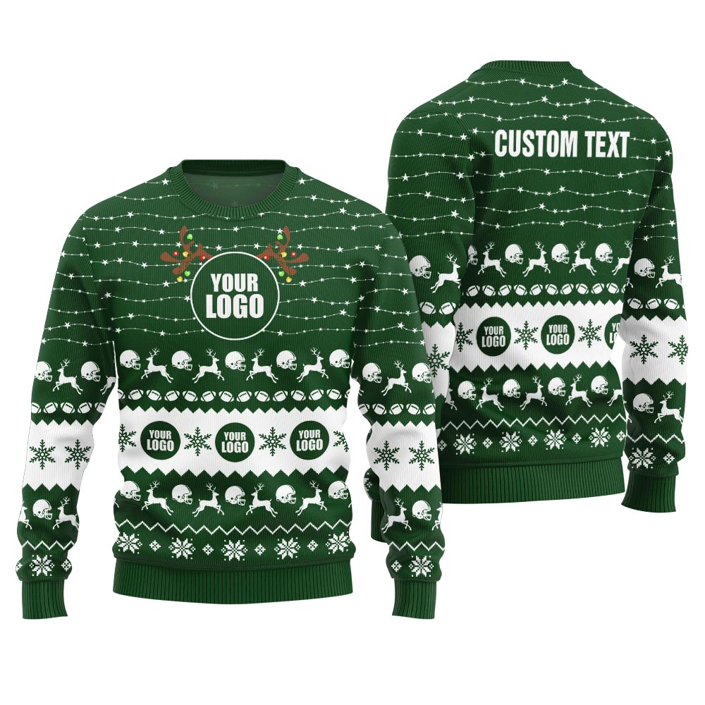 Unique Custom Logo Brand Ugly Christmas Sweater For Women